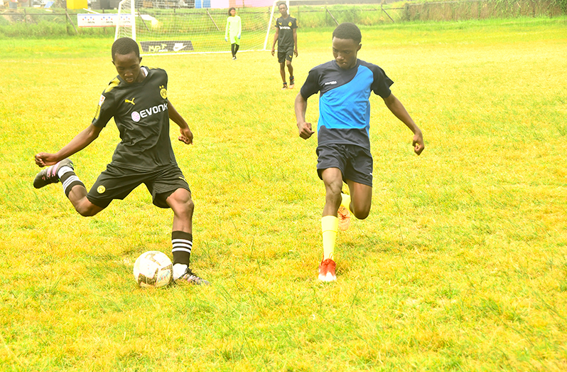 The MILO schools football tournament continued round three at the Ministry of Education ground