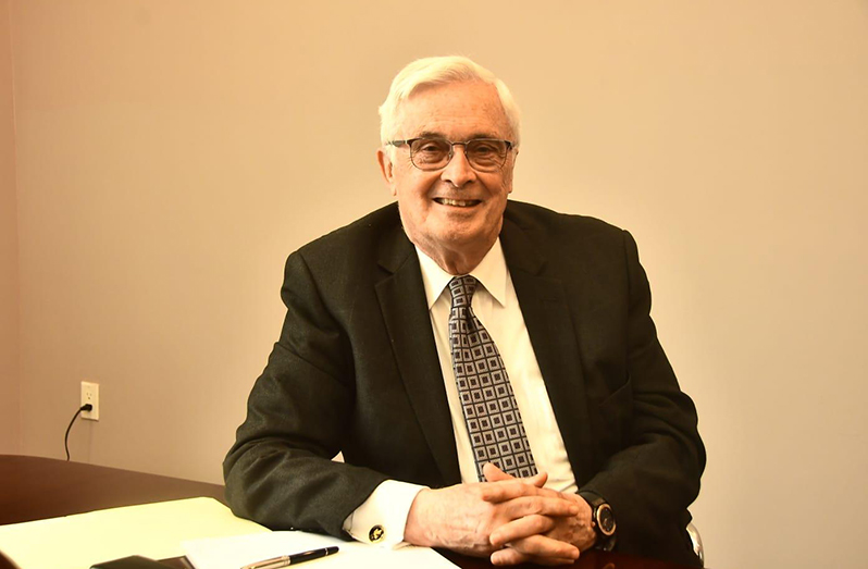 Retired Acting Assistant Director of the FBI and Global Security Expert of (BGR Group), Tom Locke (Adrian Narine photo)