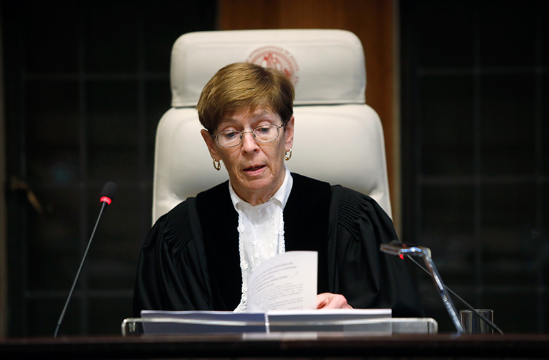 ICJ Judge Joan E. Donoghue
