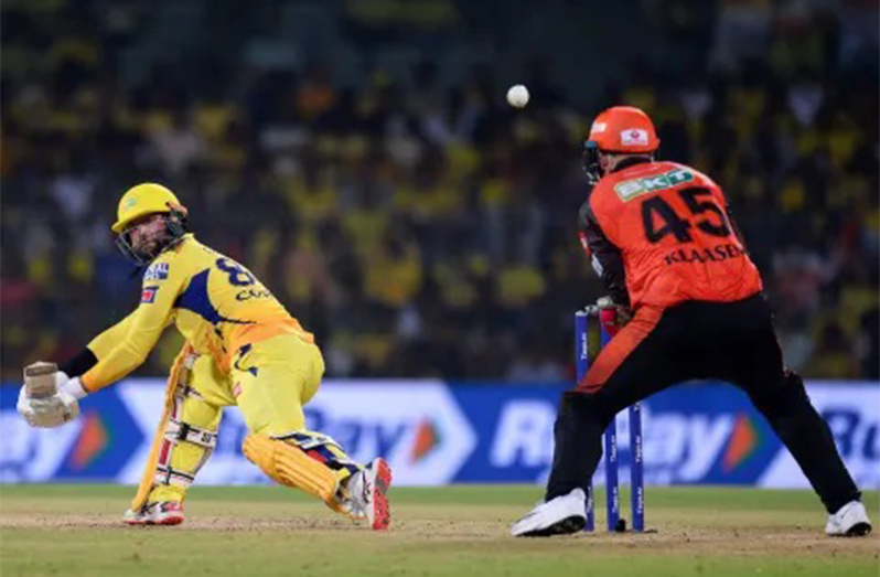 Conway’s form helps Chennai past Sunrisers