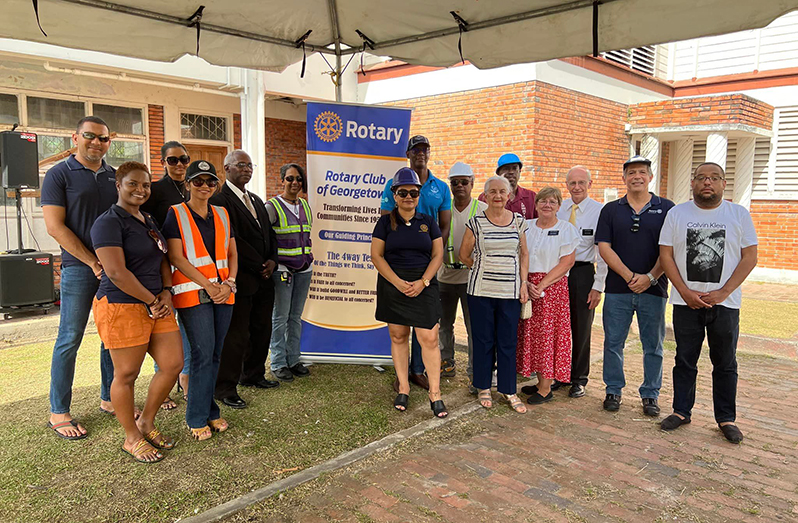 The Rotary Club of Georgetown, the Red Cross and the Church of Jesus Christ of Latter-day Saints will restore the Children’s Convalescent Home at D’Urban Backlands, Georgetown