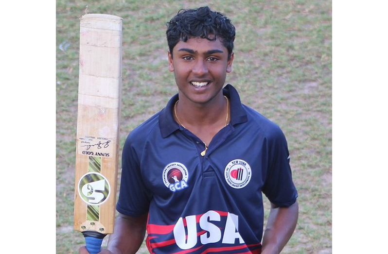 Utkarsh Srivastastava scored 98 at DCC yesterday