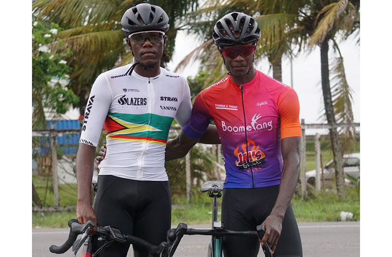 Romello Crawford (left) and Phillip Clarke, respective stage one and two winners