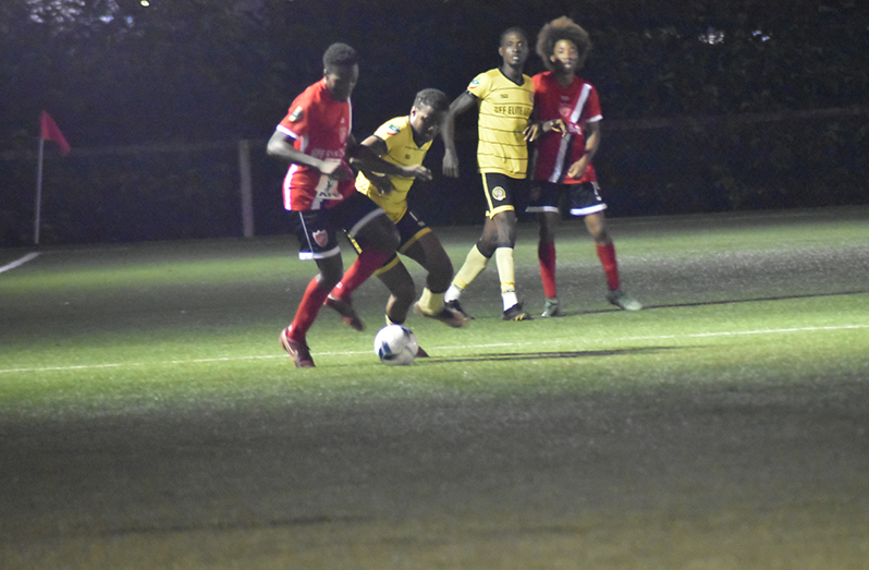 Action in round two of the GFF elite League