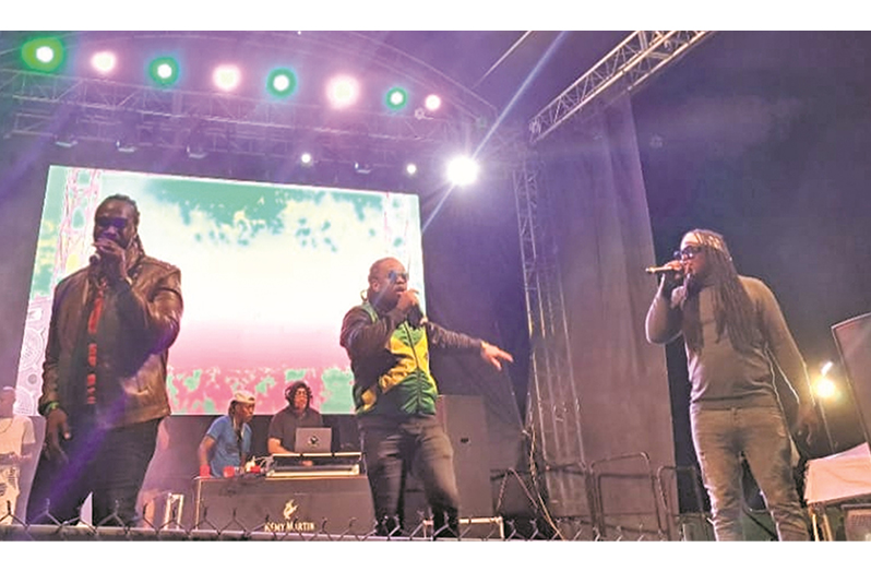 T.O.K performed at Reggae On The Beach on May 1