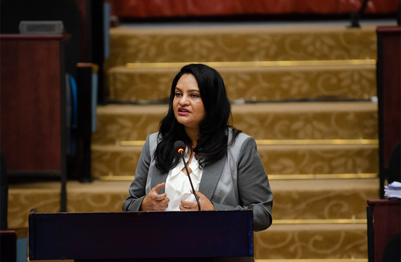 Minister of Human Services and Social Security, Dr Vindhya Persaud