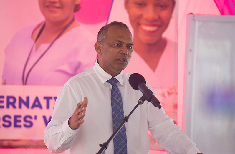 Minister of Health, Dr Frank Anthony (Delano Williams photos)