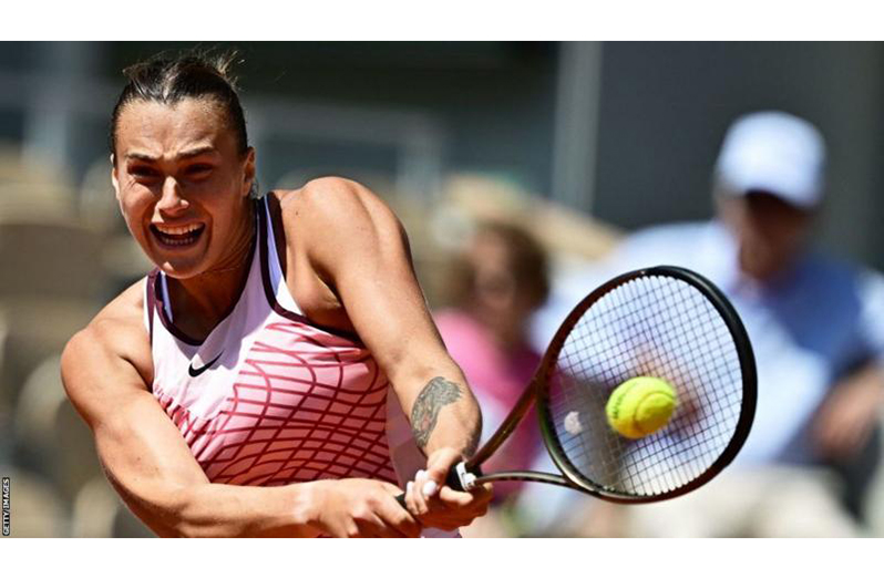 Aryna Sabalenka is seeking a second successive Grand Slam title