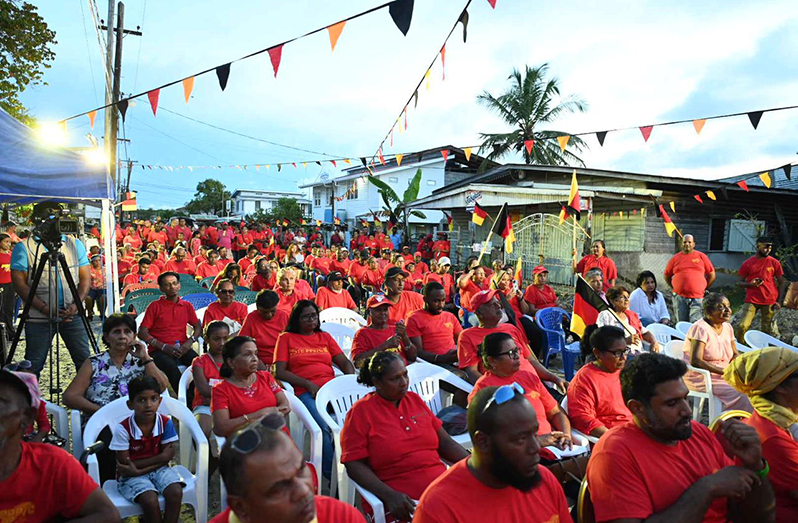 Scores of people attended the PPP/C public meeting on Saturday at Industry, ECD