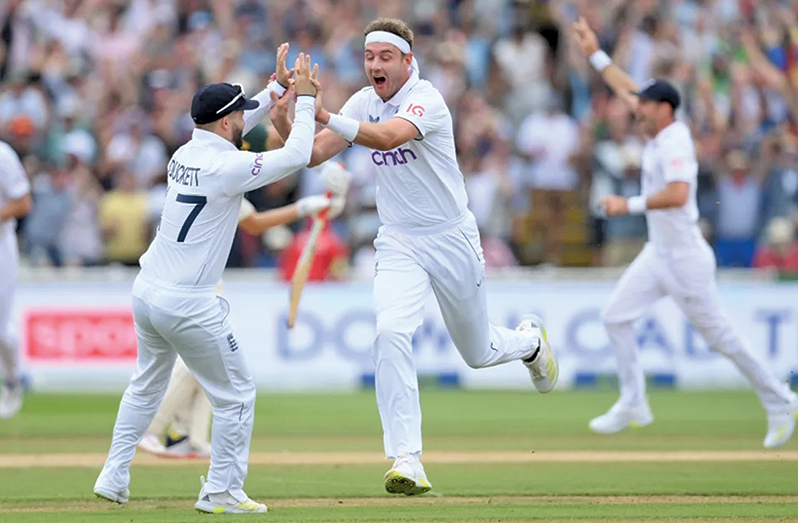 Stuart Broad claimed Marnus Labuschagne twice in the first Test  •  (Getty Images)
