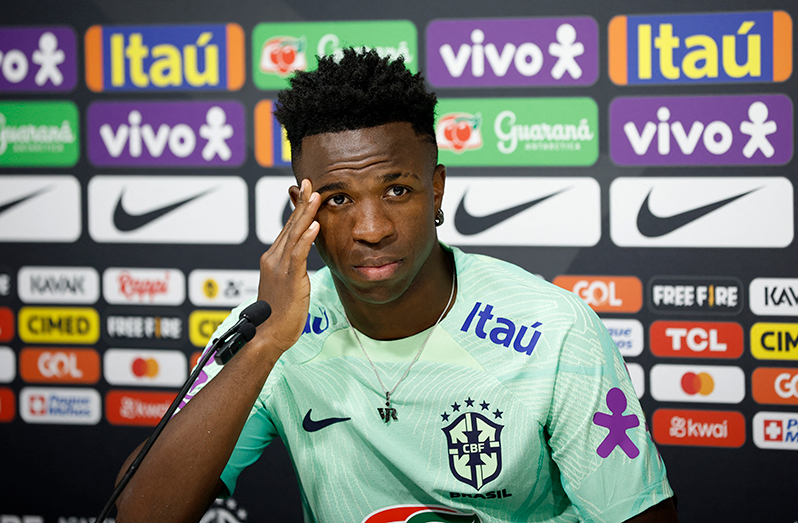 Brazil forward Vinicius was racially abused by fans when Real  Madrid played Valencia in May.