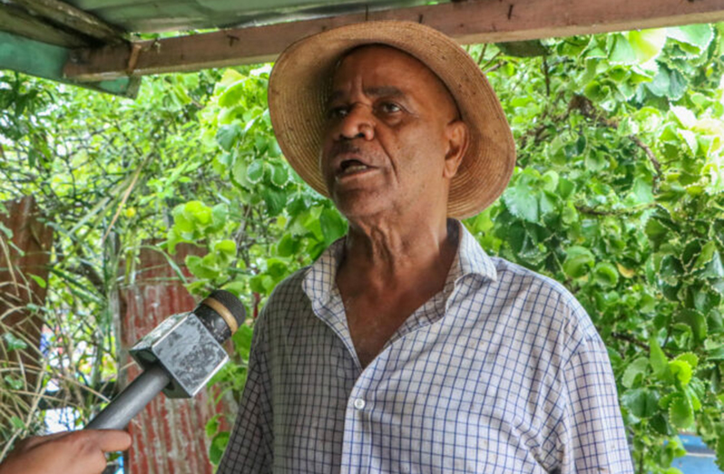 APNU Councillor for Constituency Five, Clayton Hinds (DPI Photo)