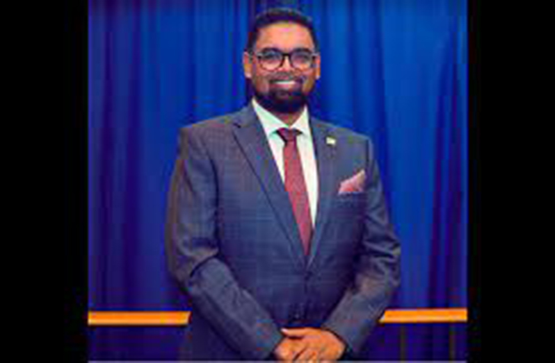 President, Dr. Irfaan Ali