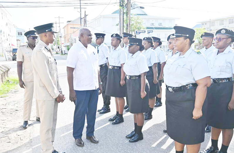 Minister of Home Affairs, Robeson Benn, on Monday, reminded prison officers of the important role they play in maintaining law and order