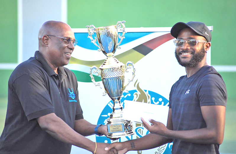 Lewis wins GTA Open men’s division - Guyana Chronicle