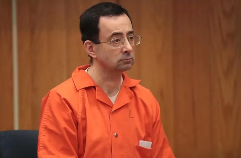 Nassar, disgraced doctor who abused US gymnasts, is stabbed in prison ...