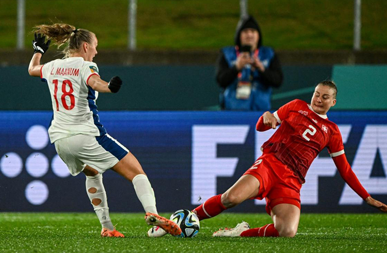 Norway’s World Cup is in peril after Swiss draw an injury to Hegerberg,.