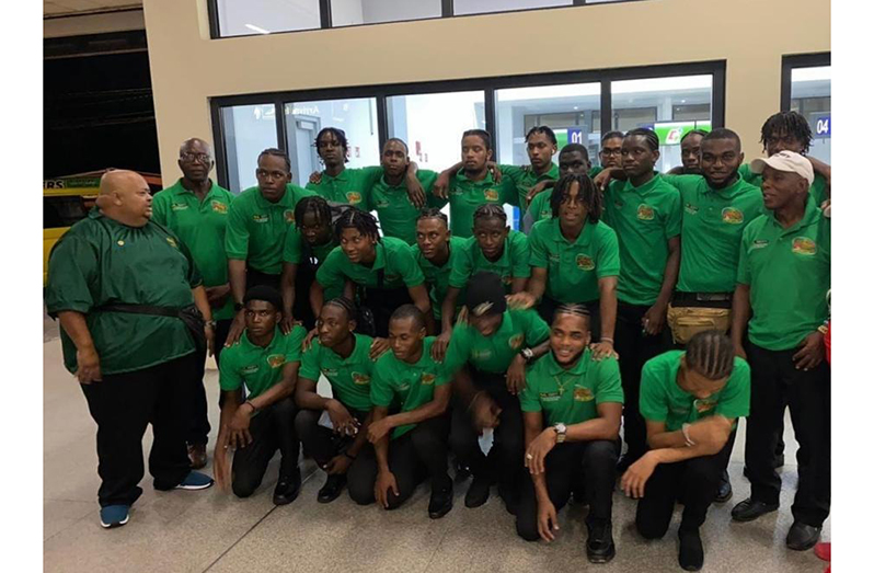 Guyana's Under-19 rugby team