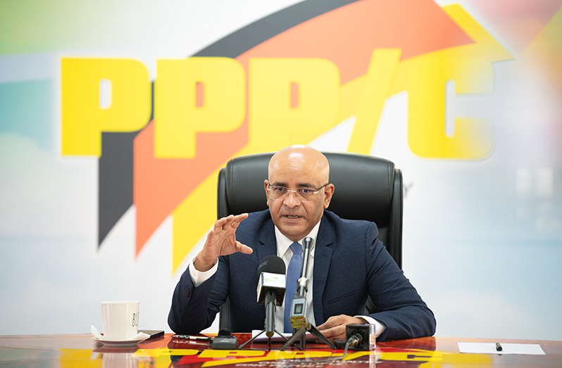 General Secretary of the PPP, Dr. Bharrat Jagdeo (Delano Williams photo)