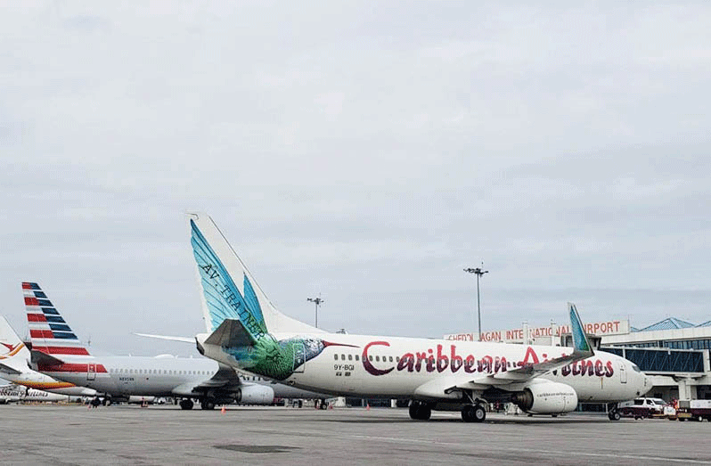 processes over 1.3M kg of cargo  
THE Cheddi Jagan International Airport (CJIA) has processed 50,000 more passengers so far for this year compared to the corresponding period last year. 
The 405,000 passengers processed in 2023 reflects a 14 per cent increase, juxtaposed to what was recorded in 2022, the airport highlighted in a press release on Thursday.
The increase in passenger numbers is due to the increased airlift by the existing carriers, and the entrance of British Airways to the Guyana market in March. 
Passenger movements are projected to rise further when the Sky Cana Airline commences flight operations to Houston, Texas and Canada.
On the other hand, an additional 1,330,000 kilograms of cargo were processed in 2023 compared to 2022. Cargo exports have increased by 450,000 kilograms or 54 per cent compared to last year.
The increase in cargo numbers is  a result of increased imports in oilfield equipment and ship spares, while exports in agro-products increased exponentially. 
Chile’s LATAM Cargo now provides freighter service between Houston, Miami, and Guyana and has moved 133,000 kilograms of cargo since May 9, 2023.
Minister of Public Works, Bishop Juan Edghill, said CJIA is poised to achieve unprecedented growth in the coming years.
Minister Edghill reiterated: “The airport is a critical part of Guyana’s economic development and the government is committed to ensuring that it can meet the needs of the country’s growing economy.”
Chief Executive Officer of the Cheddi Jagan International Airport, Ramesh Ghir, commented that the airport is on track to achieving President, Dr Irfaan Ali's prediction of one million passengers movement by 2025. 
He said that CJIA is actively engaging several legacy and low-cost carriers to provide air services to and from South America, Europe, and the Middle East. This will further boost the airport's connectivity and make it a more attractive destination for travellers.
The Government of Guyana is currently working to automate the arrival and departure processes by introducing biometric kiosks and electronic gates. This project has commenced and is expected to be completed in early 2024.