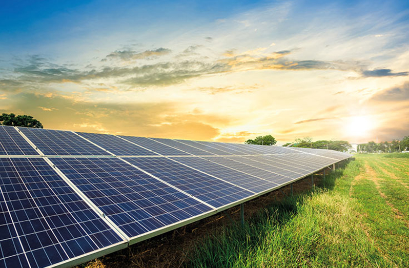 Caiman Industries, Environmental is seeking to establish a solar farm next to the Soesdyke Linden Highway