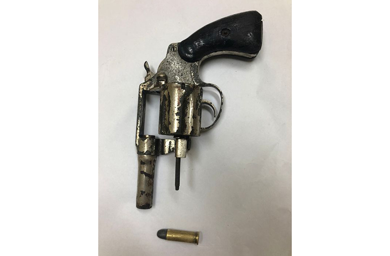 The .38 revolver and matching ‘ammo’
