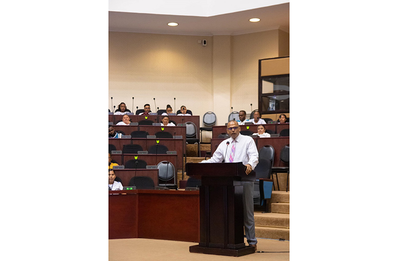 Minister of Health, Dr Frank Anthony (MoH photo)