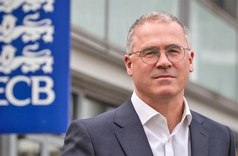 Richard Gould said the ECB would "have a good go" at hitting targets on gender pay equality  •  (ECB/Getty Images)
