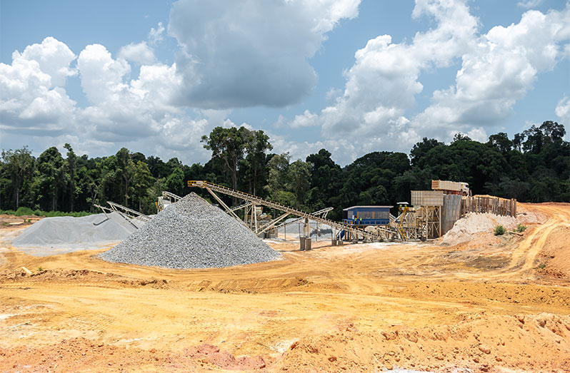 The US$10M quarry company commissioned at Batavia on Saturday