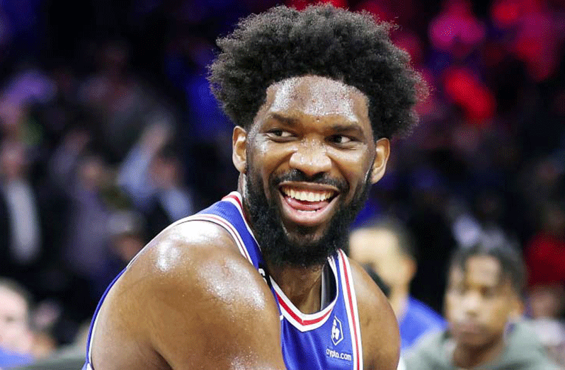 Philadelphia 76ers star center, Joel Embiid