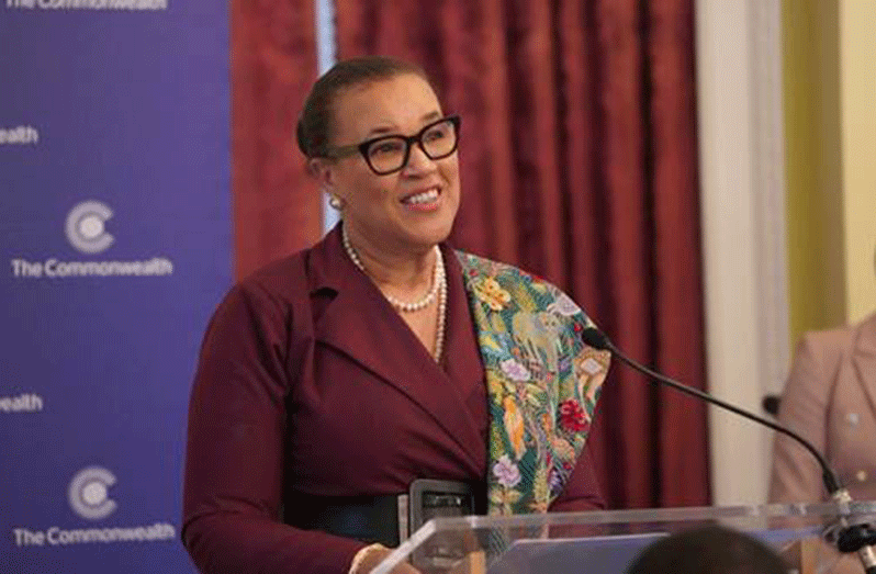 Commonwealth Secretary-General, the Rt. Hon. Patricia Scotland KC