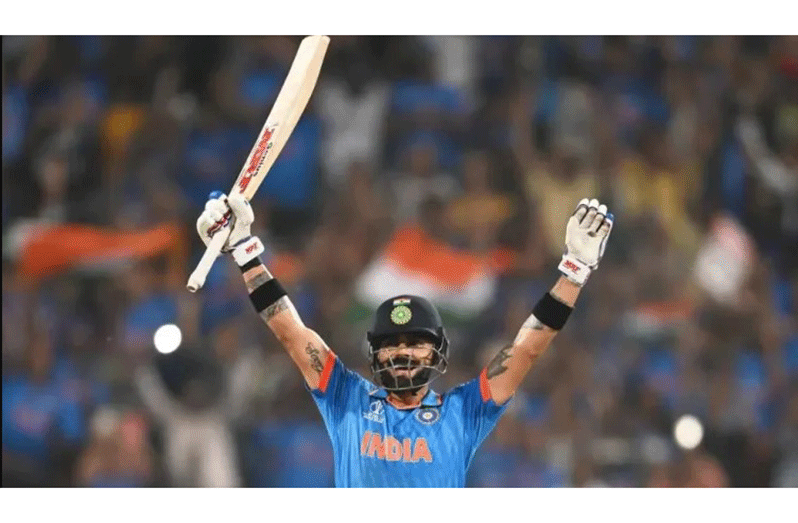 Virat Kohli has moved to within one of Sachin Tendulkar's record 49 ODI centuries (Photo: Getty Images)