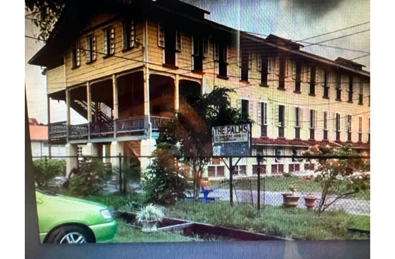 A section of The Palms, on Brickdam, Georgetown, Guyana. Home for a number of Elderly citizens (Photo by Francis Quamina Farrier)