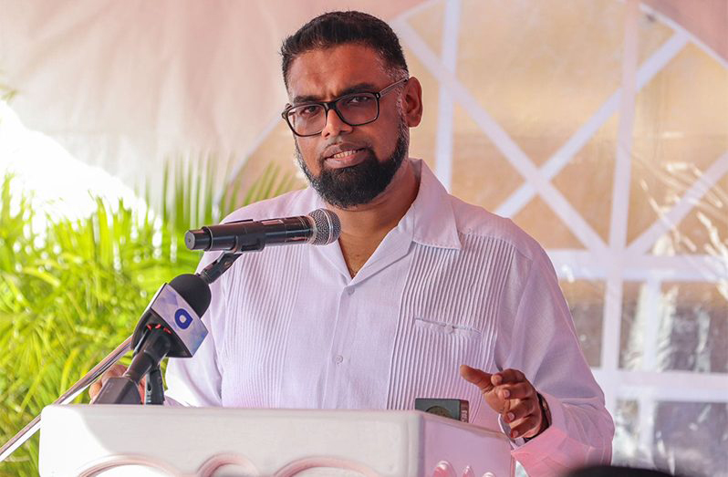 President Dr. Irfaan Ali