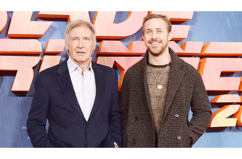 The 2017 sequel, Blade Runner 2049, co-starred Harrison Ford and Ryan Gosling (Reuters photo)
