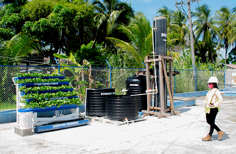 GWI’s wastewater treatment plant at the Tucville sewer station (GWI Photo)