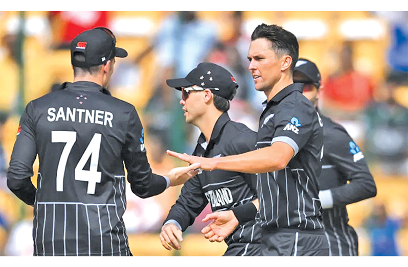 Trent Boult went past 50 World Cup wickets (ICC/Getty Images)