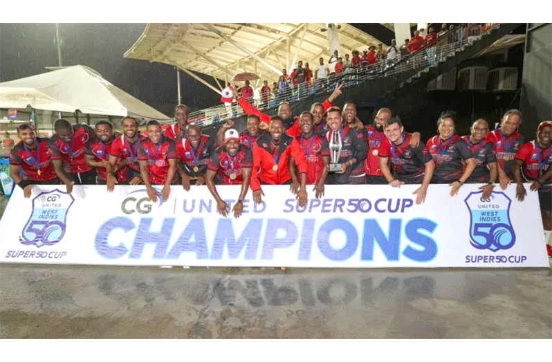 This is a 14th regional 50-over title for Trinidad and Tobago (Photo: CWI Media)