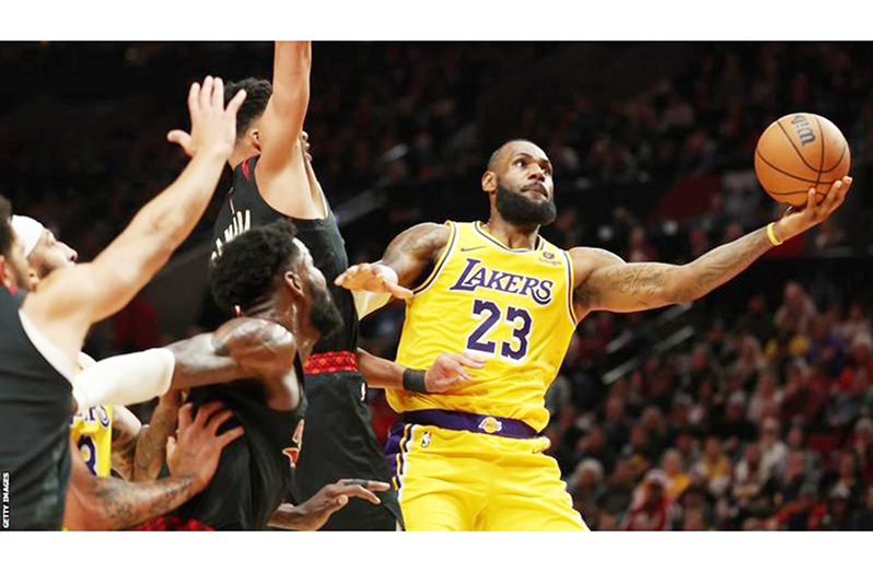 LeBron James is playing in his 21st NBA campaign
