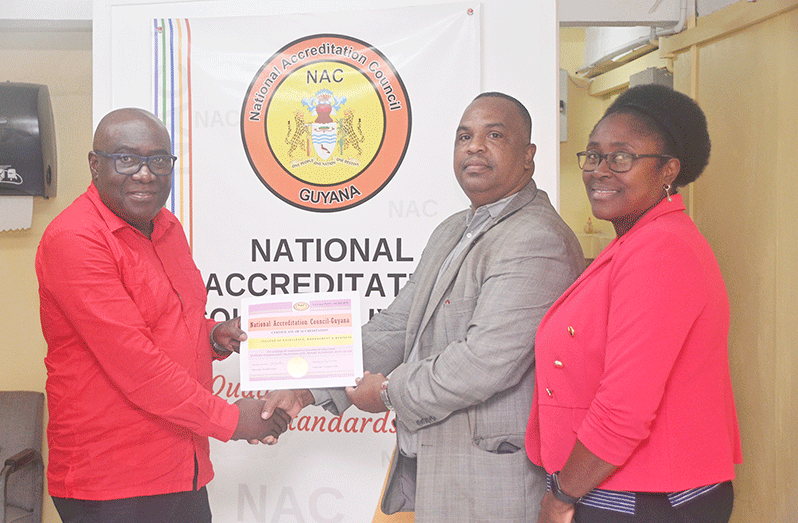 C.E.M.B gets NAC accreditation - Guyana Chronicle