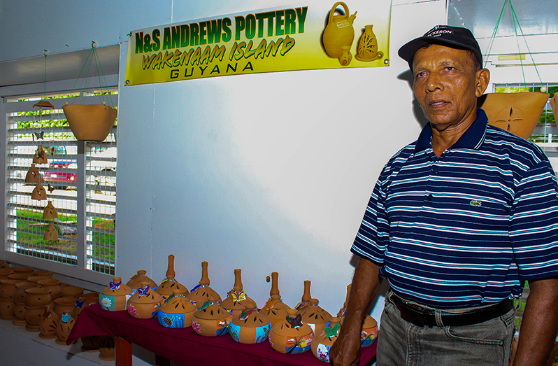 Proprietor of N& S Andrews Pottery, Nandkishore Andrews