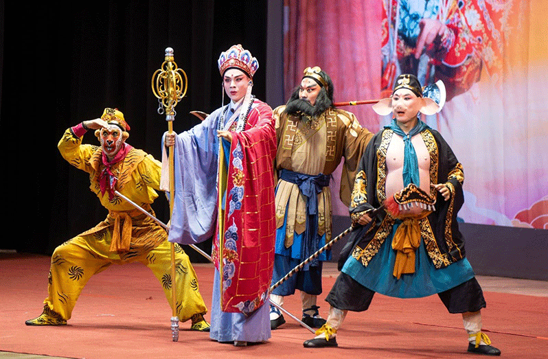 Scenes from the Zhejiang Wu Opera Performance hosted at the National Cultural Centre Tuesday evening