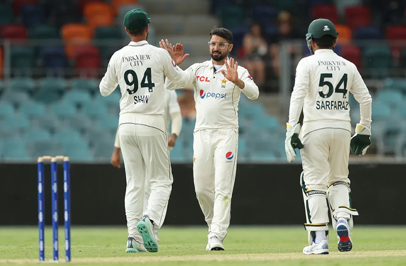 Abrar Ahmed has picked up 38 wickets in six Tests for Pakistan  •  (Getty Images)