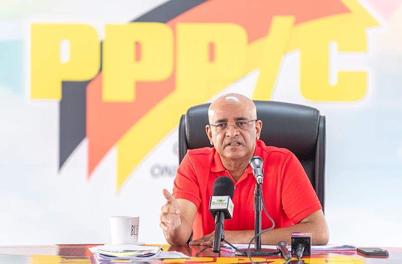 PPP General Secretary Dr. Bharrat Jagdeo