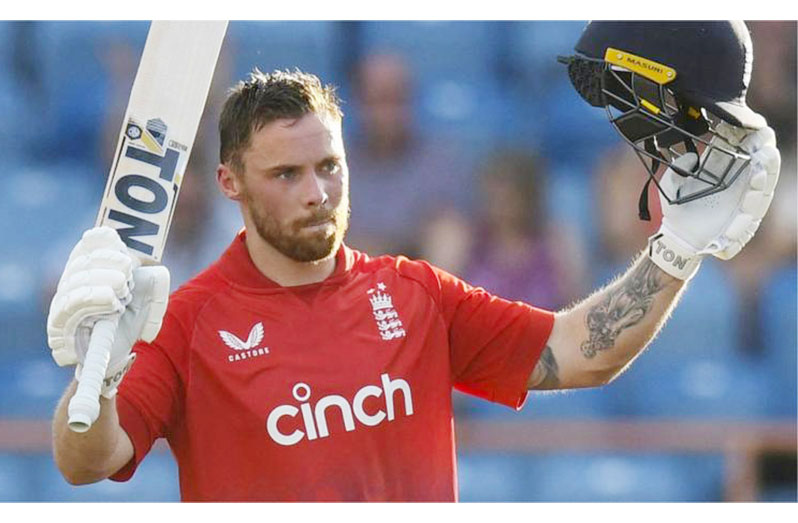 Phil Salt finished unbeaten on 109 off 56 balls