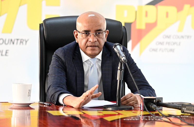 General Secretary of the People’s Progressive Party Civic (PPP/C), Dr. Bharrat Jagdeo