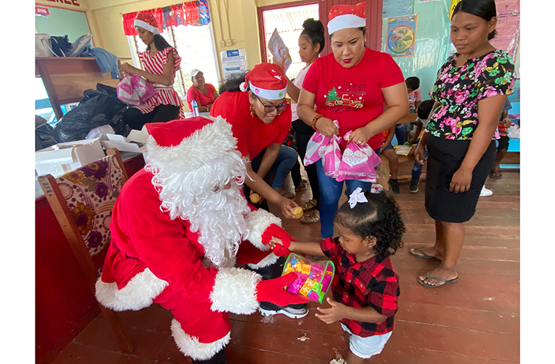 The children of Bethany received their Christmas presents early this year