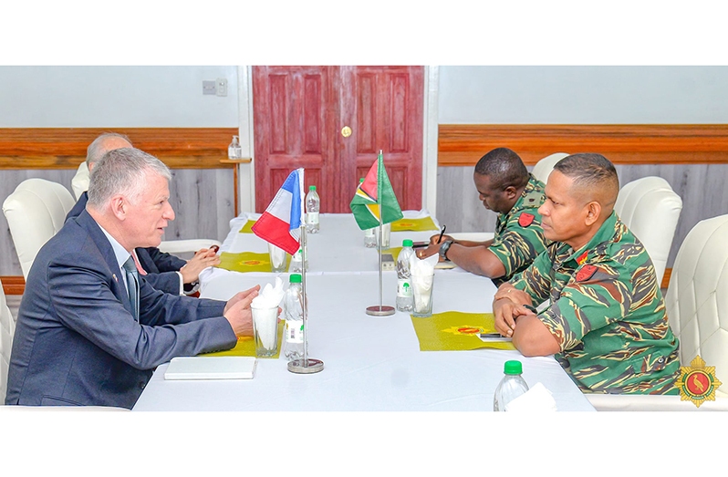 Chief of Staff, Brigadier Omar Khan, on Thursday, held discussions with French Senators Philippe Folliot and Francois Bonneau