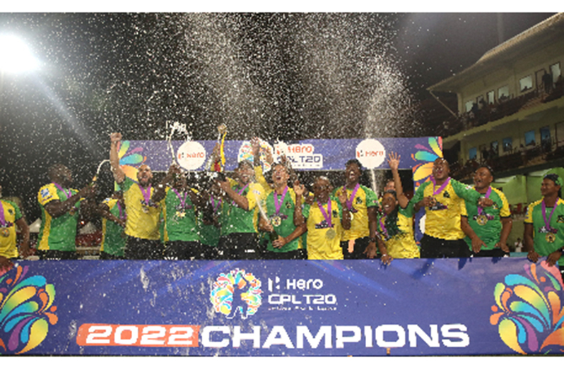 Jamaica Tallawahs … captured CPL 2022.