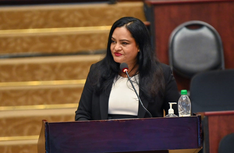 Minister of Human Services and Social Security, Dr Vindhya Persaud